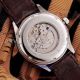 Perfect Replica IWC Ingenieur Arabic Markers Coffee Leather Strap 42mm Watch (6)_th.jpg